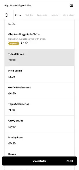 Play High Street Chippie  Pizza as an online game High Street Chippie  Pizza with UptoPlay