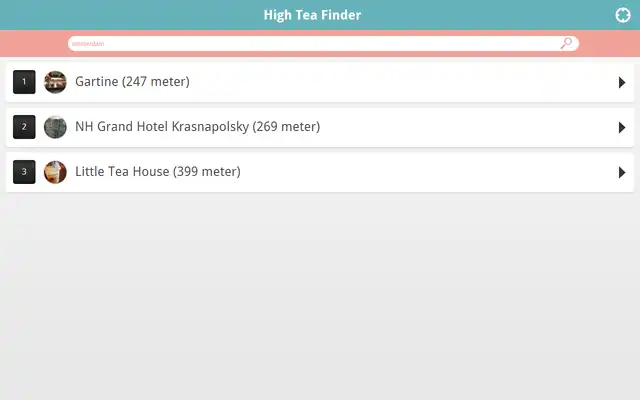 Play High Tea Finder