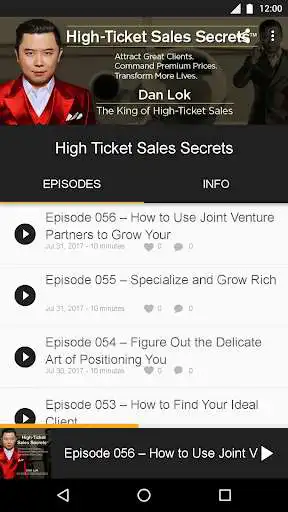 Play High Ticket Sales Secrets  and enjoy High Ticket Sales Secrets with UptoPlay