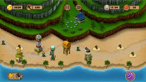 Play High Tower Defence as an online game High Tower Defence with UptoPlay