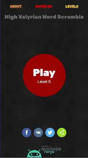 Play High Valyrian Word Find  and enjoy High Valyrian Word Find with UptoPlay