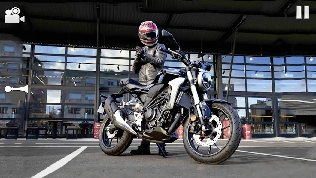 Play Highway Bike Riding Simulator as an online game Highway Bike Riding Simulator with UptoPlay