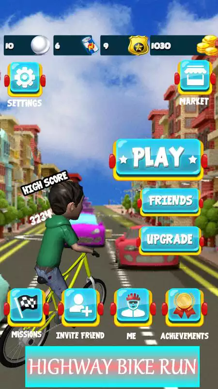 Play Highway Bike Run: Endless BMX Rider