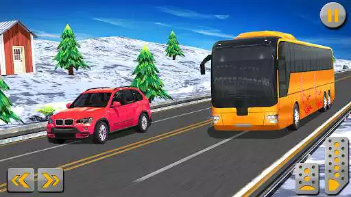 Play Highway Bus Racing: Bus Games as an online game Highway Bus Racing: Bus Games with UptoPlay