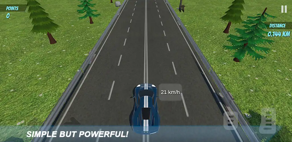 Play Highway Car Driving - Car Race as an online game Highway Car Driving - Car Race with UptoPlay