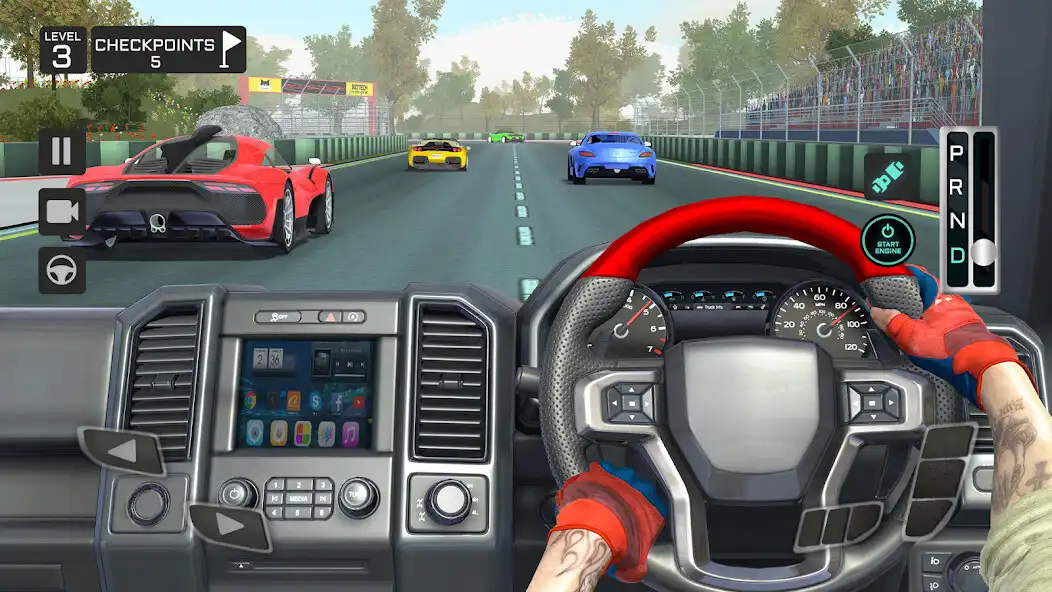 Play Highway Car Racing Games 3D  and enjoy Highway Car Racing Games 3D with UptoPlay