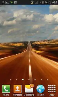 Play Highway Live Wallpaper