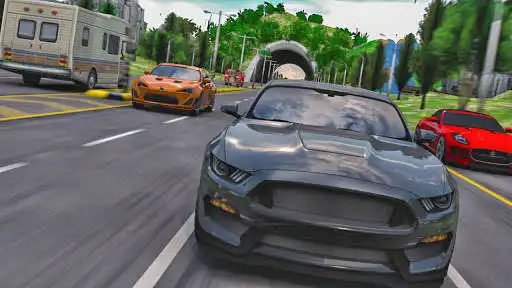 Play Highway Racer Car Racing Games as an online game Highway Racer Car Racing Games with UptoPlay