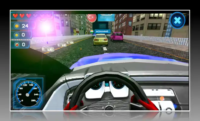 Play Highway Racing  Multiplayer 3D