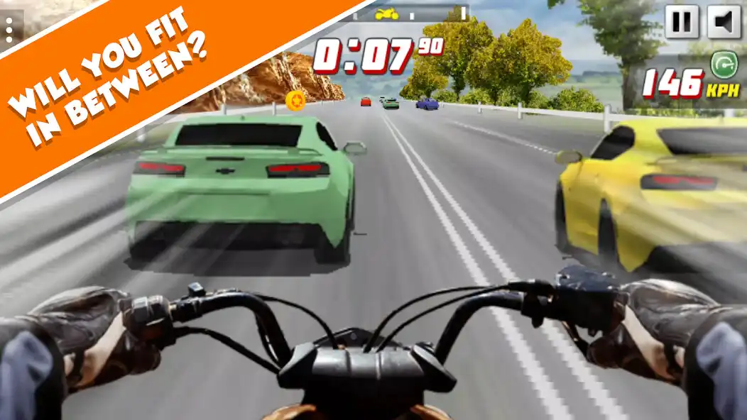 Play Highway Rider Extreme - 3D Motorbike Racing Game as an online game Highway Rider Extreme - 3D Motorbike Racing Game with UptoPlay