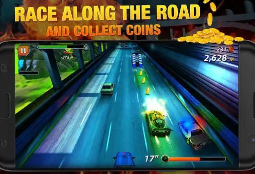 Play Highway rider: fast racing as an online game Highway rider: fast racing with UptoPlay