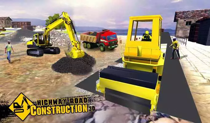 Play Highway Road Construction 3D