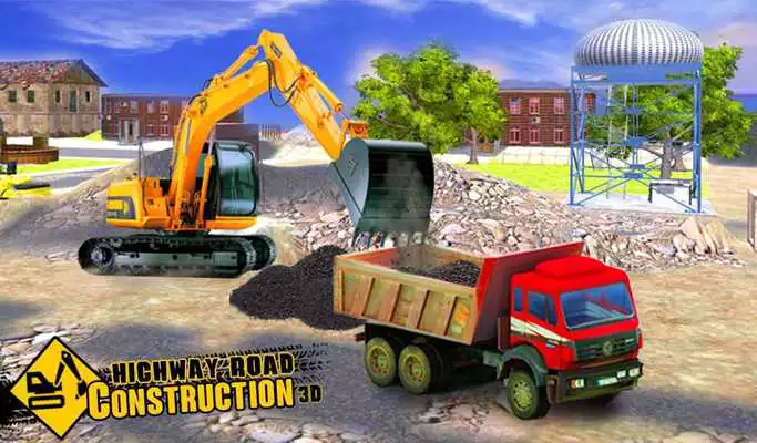 Play Highway Road Construction 3D