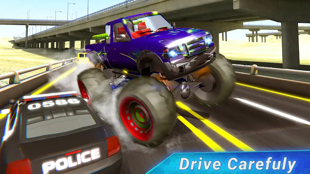 Play Highway Speed Car Racing as an online game Highway Speed Car Racing with UptoPlay
