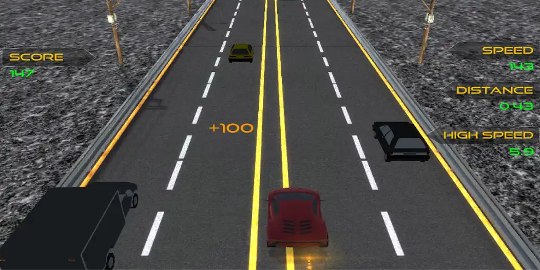 Play Highway Track City Racing as an online game Highway Track City Racing with UptoPlay