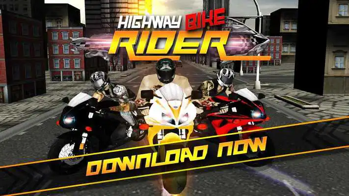 Play Highway Traffic Bike Rider- Moto Racer 3D