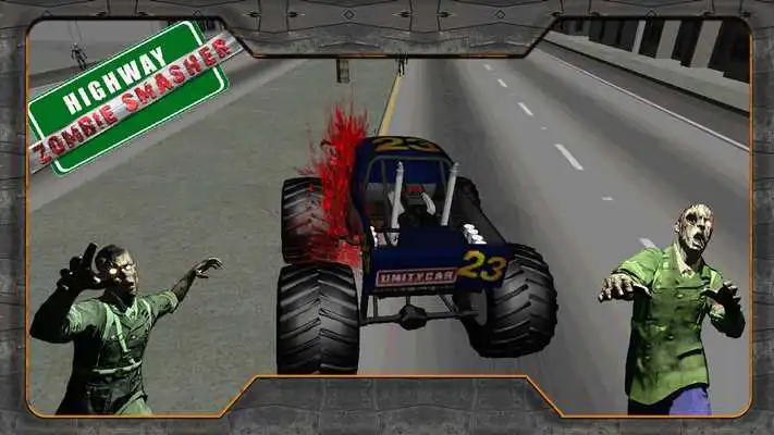 Play Highway Zombies Smasher 3D