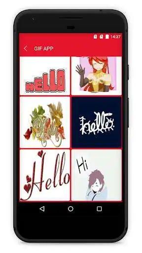 Play Hi Hello Animated GIF as an online game Hi Hello Animated GIF with UptoPlay