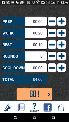 Play HIIT - interval training timer  and enjoy HIIT - interval training timer with UptoPlay