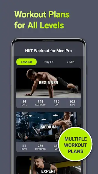 Play HIIT  Workout For Men Pro as an online game HIIT  Workout For Men Pro with UptoPlay