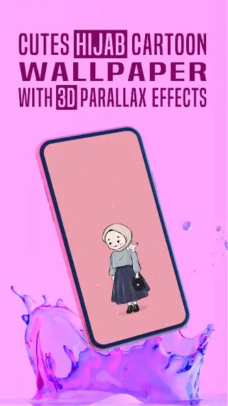 Play Hijab Cartoon Parallax Effects as an online game Hijab Cartoon Parallax Effects with UptoPlay