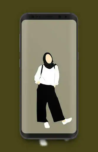 Play Hijab Cartoon Wallpaper as an online game Hijab Cartoon Wallpaper with UptoPlay