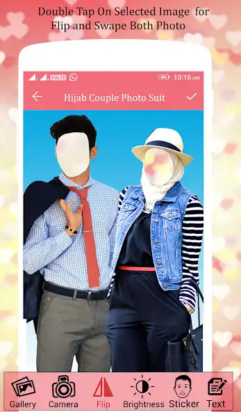 Play Hijab Couple Photo Suit as an online game Hijab Couple Photo Suit with UptoPlay