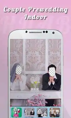 Play Hijab Couple Prewedding Indoor