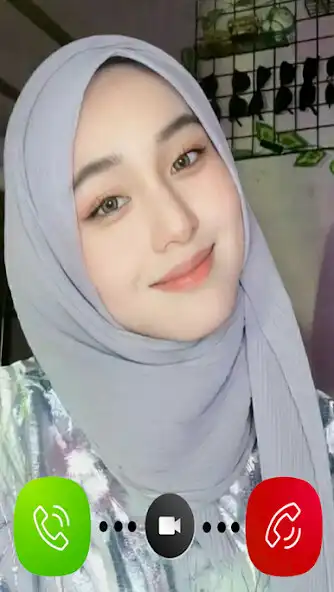 Play Hijaber Fake Video Call as an online game Hijaber Fake Video Call with UptoPlay