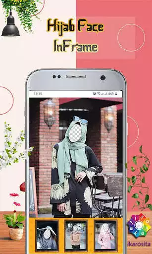 Play Hijab Face In Frame as an online game Hijab Face In Frame with UptoPlay