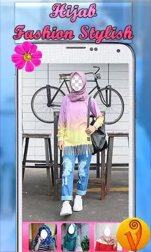 Play APK Hijab Fashion Stylish  and enjoy Hijab Fashion Stylish with UptoPlay com.viviola.hijabfashionstylish