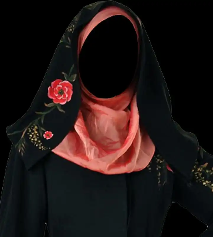 Play Hijab frames photo