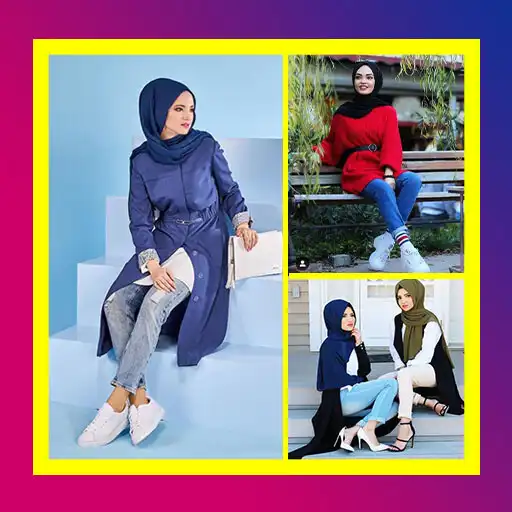 Play Hijab Jeans Fashion Styles APK