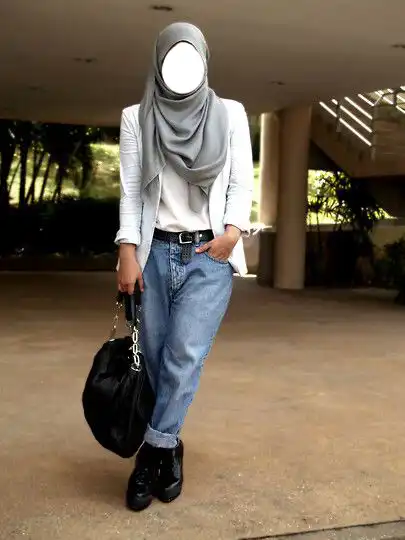 Play Hijab Jeans Photo Maker  and enjoy Hijab Jeans Photo Maker with UptoPlay