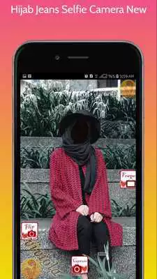 Play Hijab Jeans Selfie Camera New