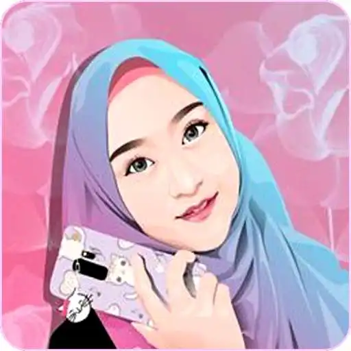 Play Hijab Muslimah Cartoon Wallpapers APK