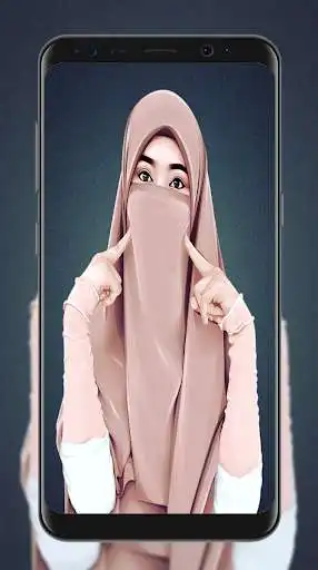 Play Hijab Muslimah Cartoon Wallpapers  and enjoy Hijab Muslimah Cartoon Wallpapers with UptoPlay