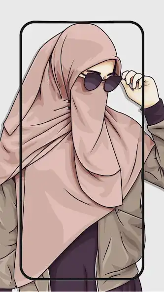 Play Hijab muslima Wallpapers cartoon as an online game Hijab muslima Wallpapers cartoon with UptoPlay