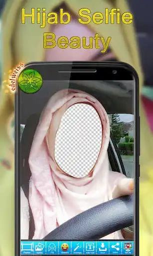 Play Hijab Selfie Beauty as an online game Hijab Selfie Beauty with UptoPlay