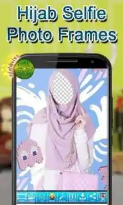 Play Hijab Selfie Photo Frames