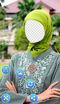 Play Hijab Star Photo Frames