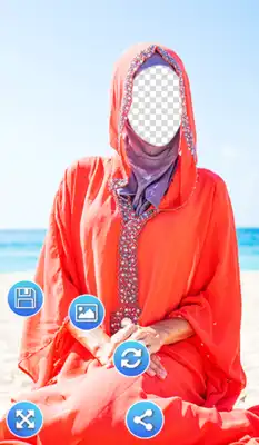 Play Hijab Star Photo Frames