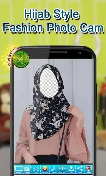 Play Hijab Style Fashion Photo Cam as an online game Hijab Style Fashion Photo Cam with UptoPlay