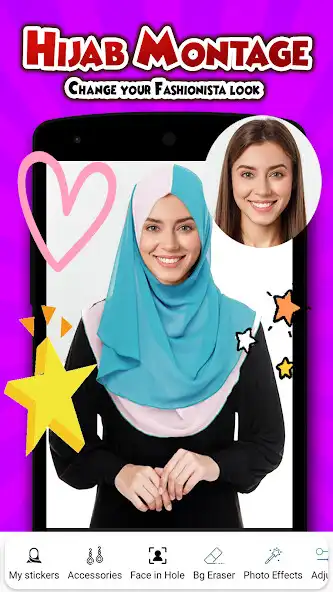Play Hijab Style Photo Editor  and enjoy Hijab Style Photo Editor with UptoPlay