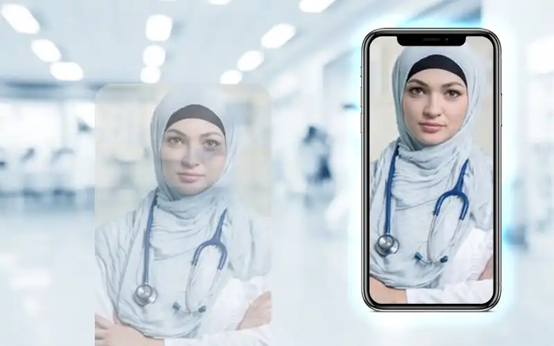 Play Hijab Women Doctor Pic Editor  and enjoy Hijab Women Doctor Pic Editor with UptoPlay
