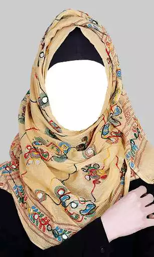 Play Hijab Women Scarf Photo Suit as an online game Hijab Women Scarf Photo Suit with UptoPlay