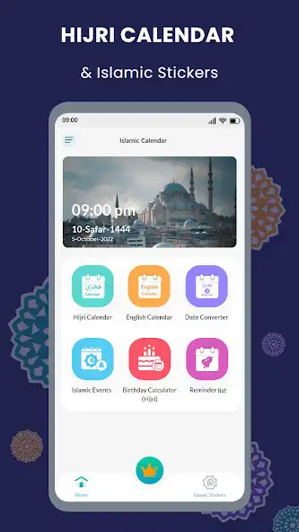 Play Hijri Calendar Islamic Sticker  and enjoy Hijri Calendar Islamic Sticker with UptoPlay