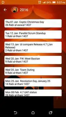 Play Hijri Calendar Widget