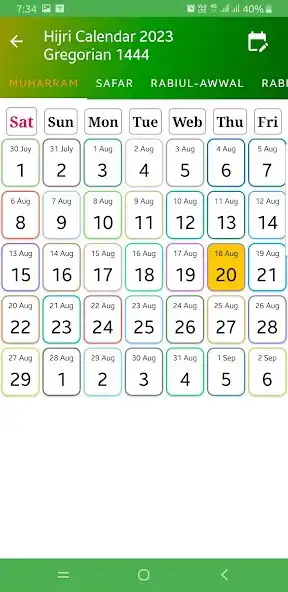 Play Hijri Islamic Calendar 2023 as an online game online Hijri Islamic Calendar 2023 with UptoPlay Play Hijri Islamic Calendar 2023 as an online game Hijri Islamic Calendar 2023 with UptoPlay