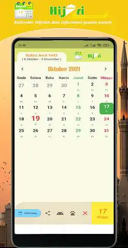 Play Hijri Kalender Hijriah  and enjoy Hijri Kalender Hijriah with UptoPlay